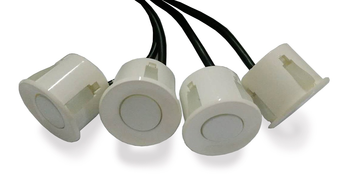 Датчик парктроника 2.5 м (белый) 22мм AVS PS-22W (43312)