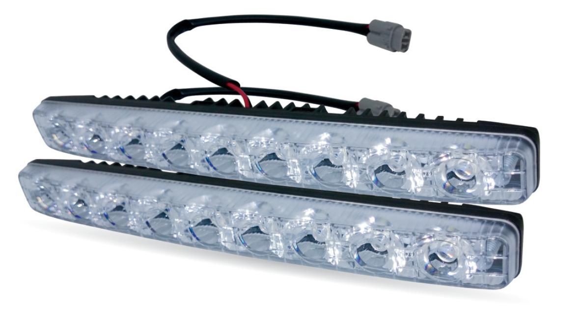 Дневные ходовые огни (DRL) AVS DL-9A (9W, 9 светодиодов х 2 шт.) (A80749S)