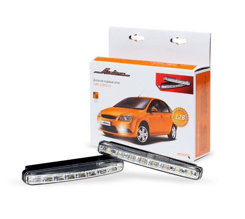 Дневные ходовые огни Airline 0,1Вт*16LED (ADRL-01W16-01)