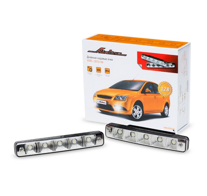Дневные ходовые огни Airline 1Вт*10LED (ADRL-1W10-06)