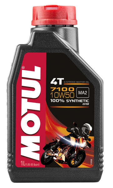 Моторное масло Motul 7100 4T 10W-50 4T 1 л (104097)
