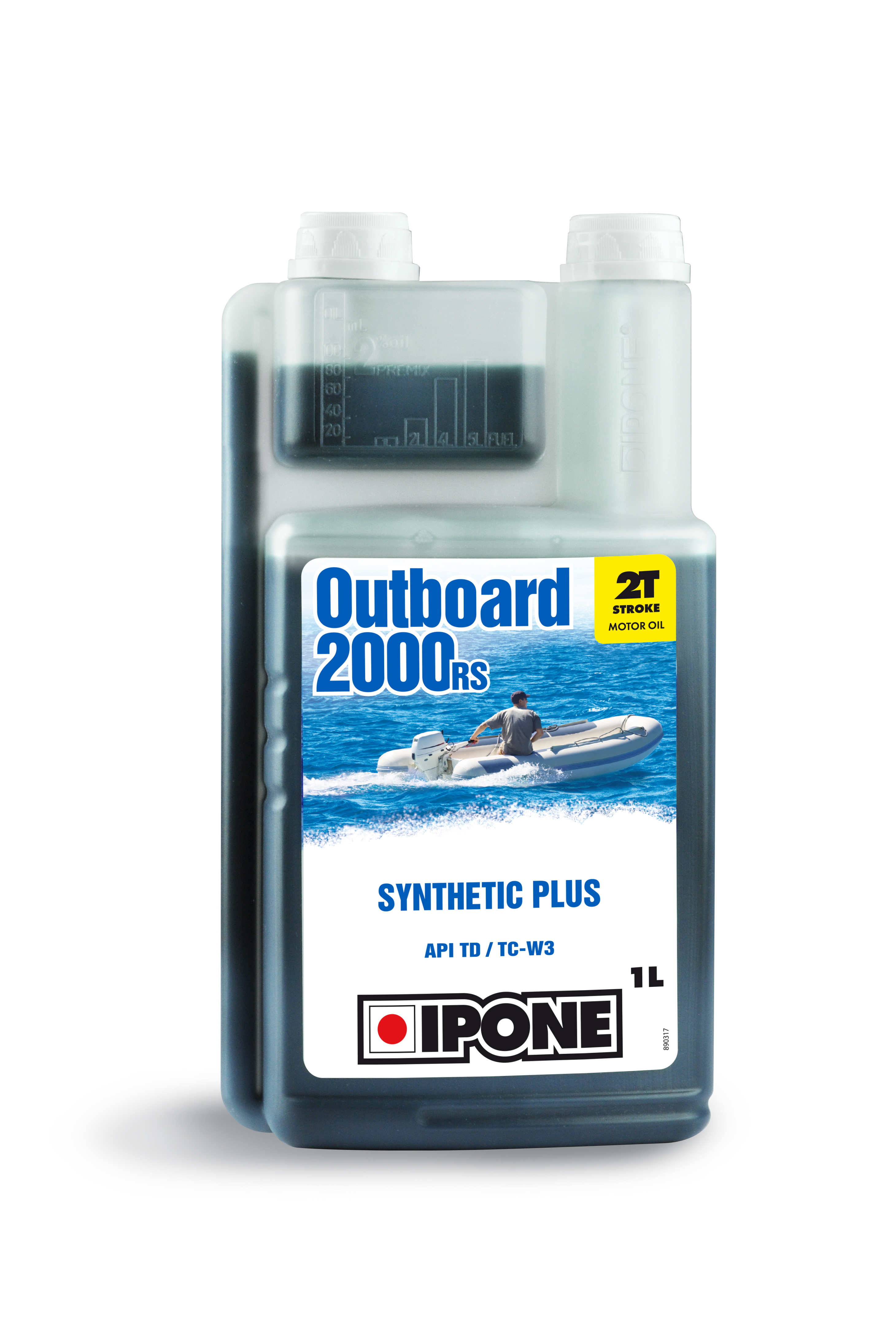 Моторное масло IPONE OUTBOARD 2000 RS 1л (800593)