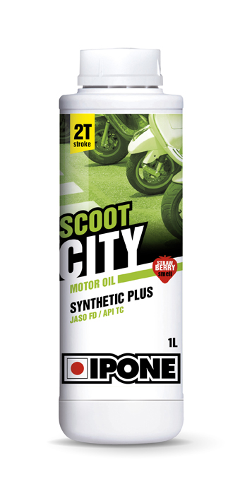 Моторное масло IPONE SCOOT CITY FRAISE 1л (800122)