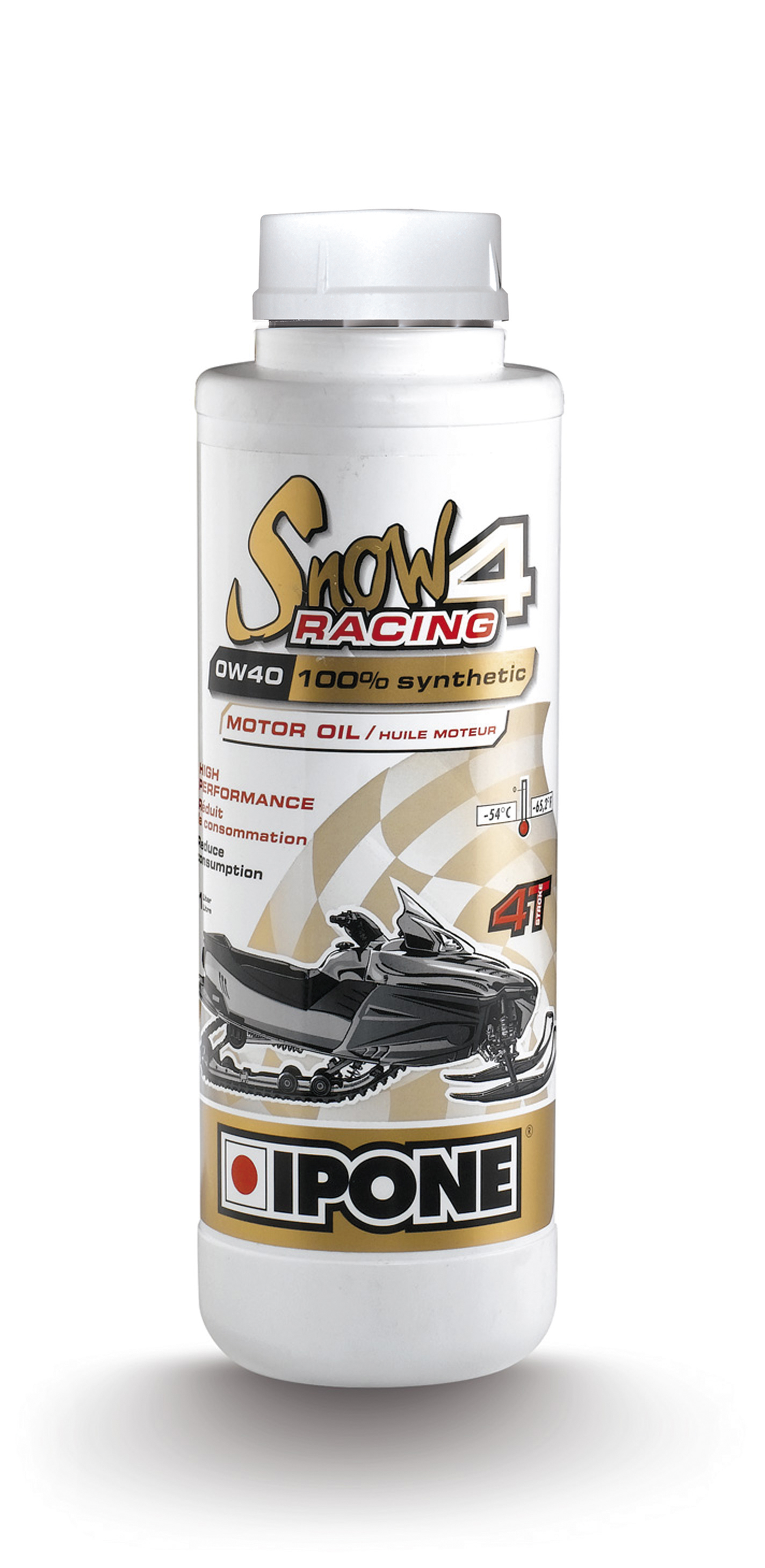 Моторное масло IPONE SNOW RACING 0W-40 1л (800182)