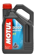 Моторное масло Motul 3000 4T 20W-50 4 л (104050)