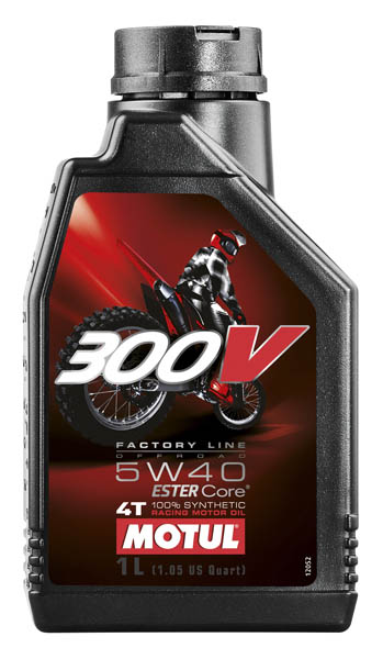 Моторное масло Motul 300V Factory Line Off Road 5W-40 1 л (104134)