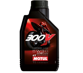 Моторное масло Motul 300V Factory Line Road Racing 5W-30 1 л (104108)