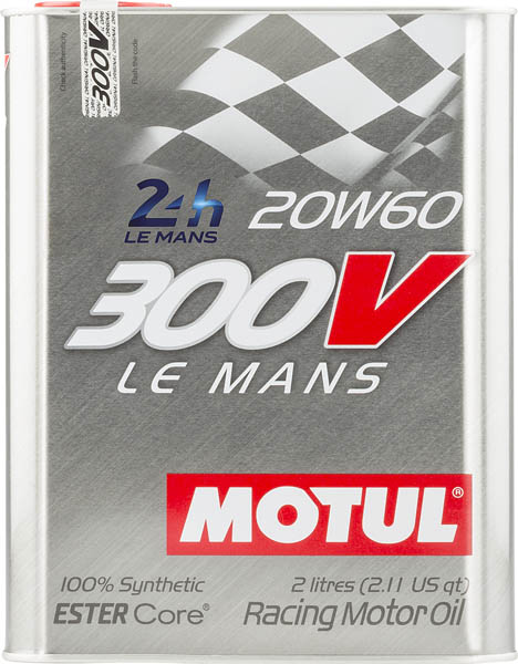 Моторное масло Motul 300V LE MANS 20W-60 2 л (104245)