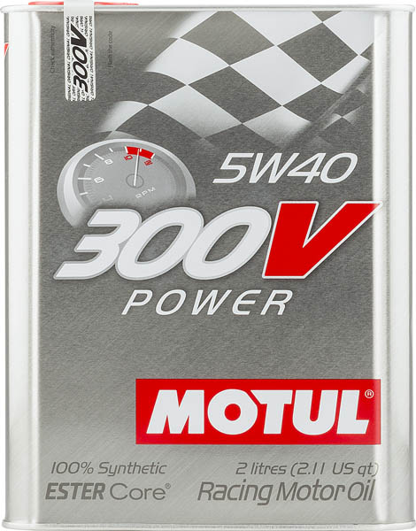 Моторное масло Motul 300V POWER 5W-40 2 л (104242)