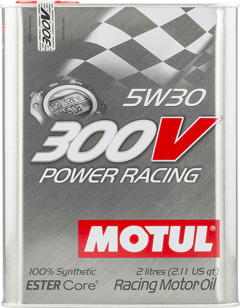 Моторное масло Motul 300V POWER RACING 5W-30 2 л (104241)