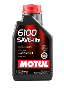 Моторное масло Motul 6100 SAVE-lite 5W-30 1 л (107956)