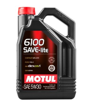 Моторное масло Motul 6100 SAVE-lite 5W-30 4 л (107957)