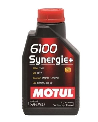 Моторное масло Motul 6100 Synergie+ 5W-30 1 л (106521)