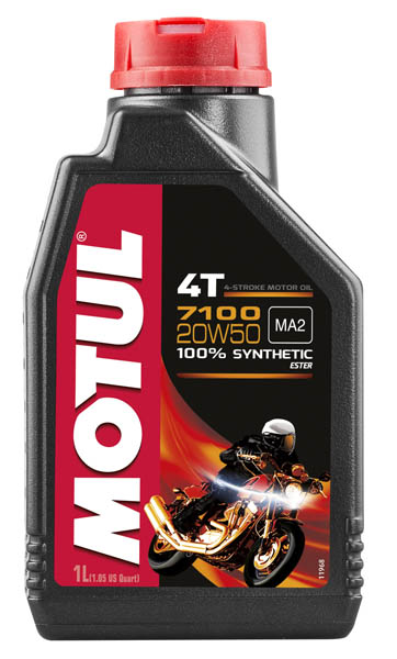 Моторное масло Motul 7100 4T 20W-50 1 л (104103)