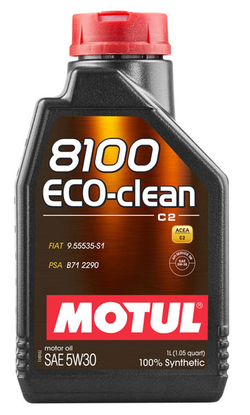 Моторное масло Motul 8100 ECO-clean 5W-30 1 л (101542)