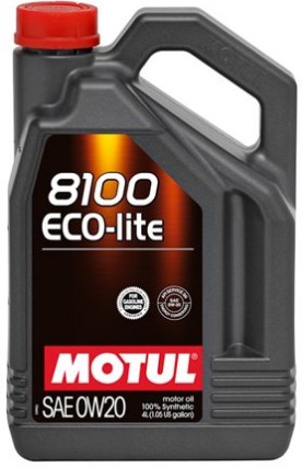 Моторное масло Motul 8100 Eco-lite 0W-20 4 л (104982)