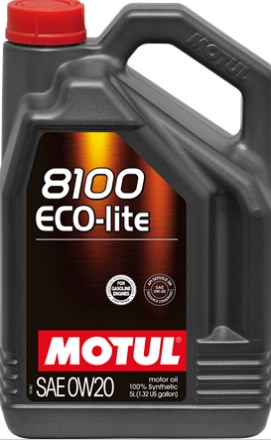 Моторное масло Motul 8100 Eco-lite 0W-20 5 л (104983)