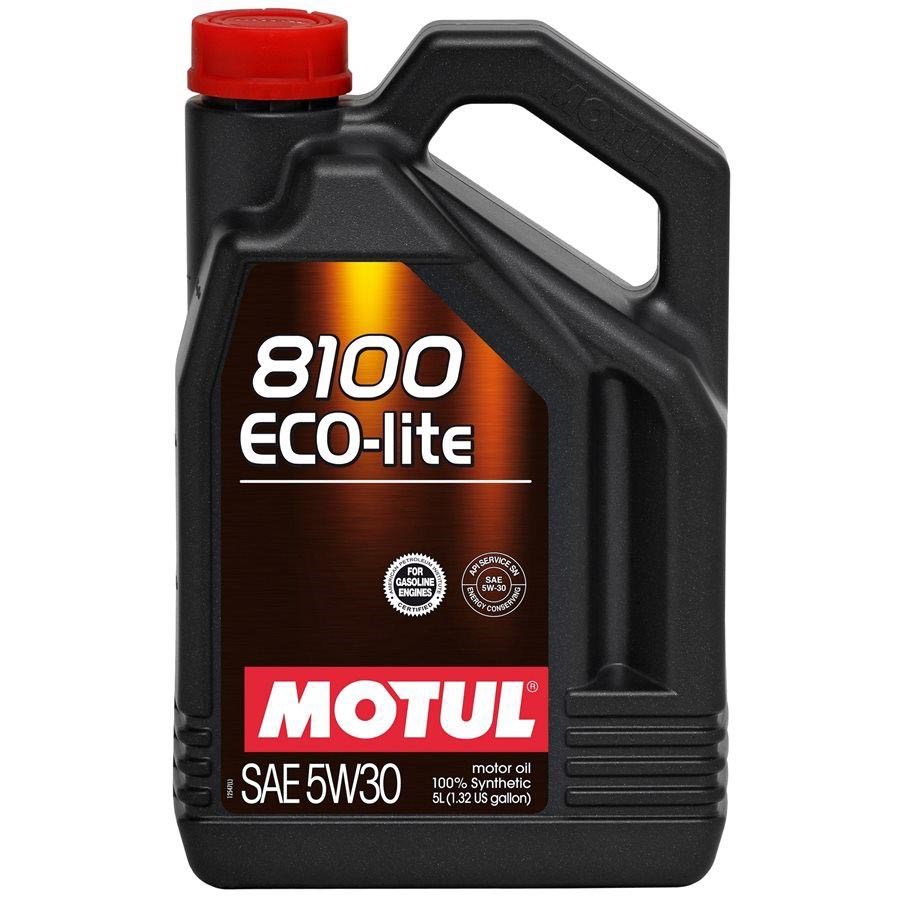 Моторное масло Motul 8100 Eco-lite 5W30 5 л (107252)
