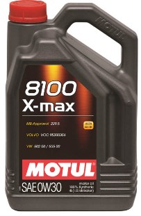 Моторное масло Motul 8100 X-max 0W-30 4 л (106601)