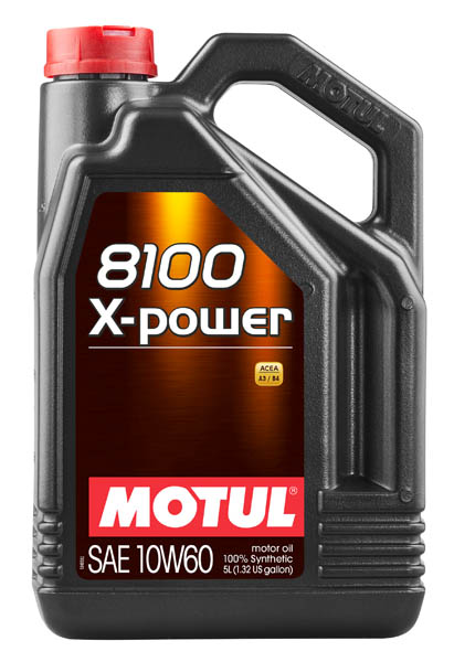 Моторное масло Motul 8100 X-power 10w-60 5 л (106144)