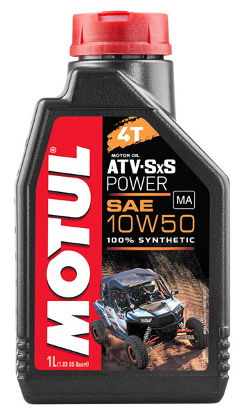 Моторное масло Motul ATV-SXS Power 4T 10W-50 1 л (105900)