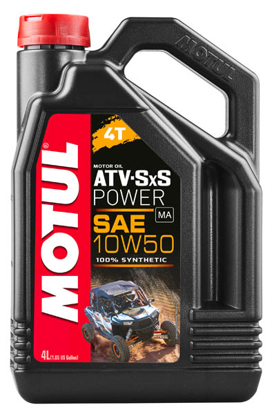 Моторное масло Motul ATV-SXS Power 4T 10W-50 4 л (105901)