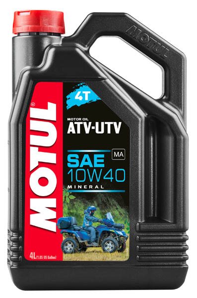 Моторное масло Motul ATV-UTV 4T 10W-40 4 л (105879)