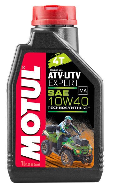 Моторное масло Motul ATV-UTV Expert 4T 10W-40 1 л (105938)