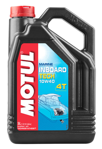 Моторное масло Motul Inboard tech 4T 10W-40 5 л (106419)