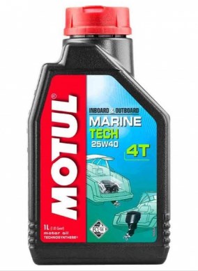 Моторное масло Motul MARINE TECH 4T 25W-40 1 л (107757)