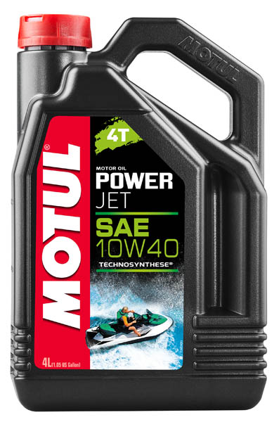 Моторное масло Motul Powerjet 4T 10W40 4 л (105874)