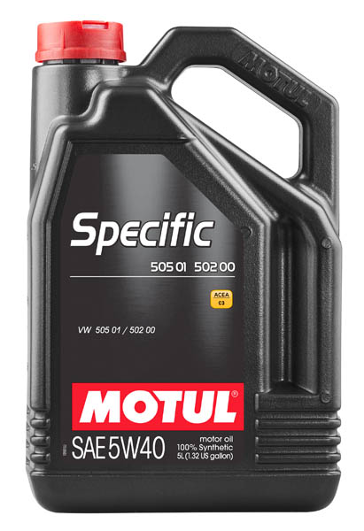 Моторное масло Motul Specific 505.01 5W-40 5 л (101575)