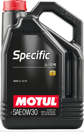 Моторное масло Motul SPECIFIC BMW LL-12 FE 0W-30 5 л (107302)