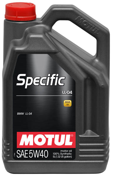 Моторное масло Motul Specific LL-04 BMW 5W-40 5 л (101274)