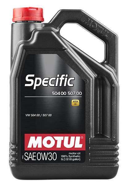 Моторное масло Motul Specific VW 504/00/507/00 0W-30 5 л (107050)