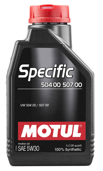 Моторное масло Motul Specific VW 504/00/507/00 5W-30 1 л  (106374)