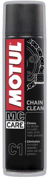 Очиститель мотоцепей С1 Motul Chain Clean 0,4  л (102980)