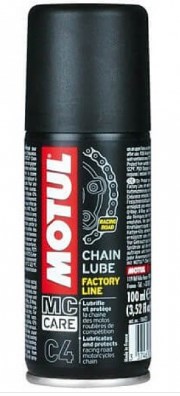 Смазка цепи Motul C4 CHAIN LUBE FACTORY LINE - 0.1 л (106423)
