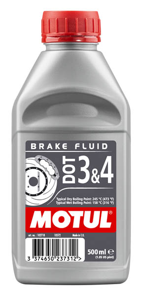 Тормозная жидкость Motul DOT 3&4 Brake Fluid FL  1 л (105835)