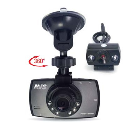 Видеорегистратор автомобильный AVS VR-246DUAL (A80919S)