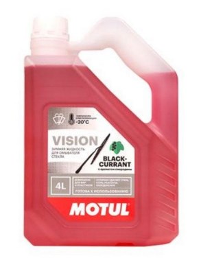 Зимняя стеклоомывающая жидкость Motul vision black currant 4 л -20°с (108289)
